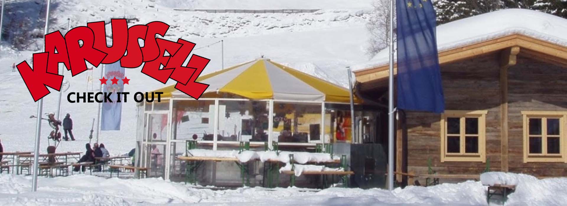 Après ski bar - the Karussell bar in Lofer